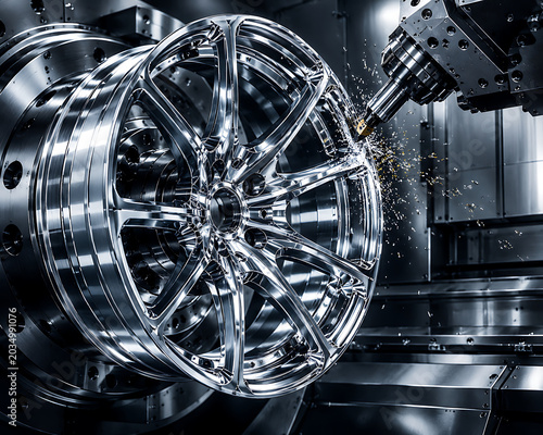 Wheel Rim CNC Production