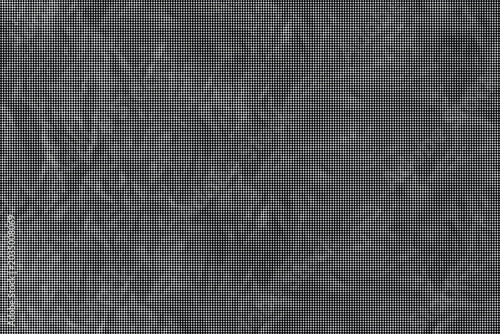 Obraz na plátne A dark gray crumpled texture with a transparent background fills the image