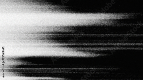 Black and white monochrome texture with intense fine horizontal line effect, resembling TV signal interference, glitch, static, motion effect or video distortion.