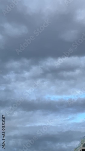 storm clouds timelapse