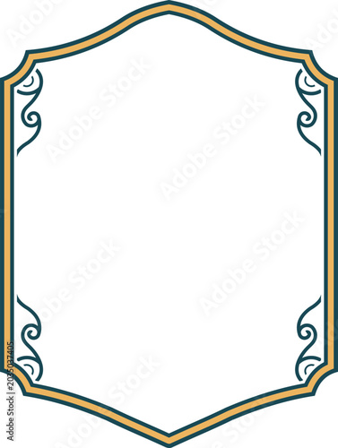 Vintage Frame Badge