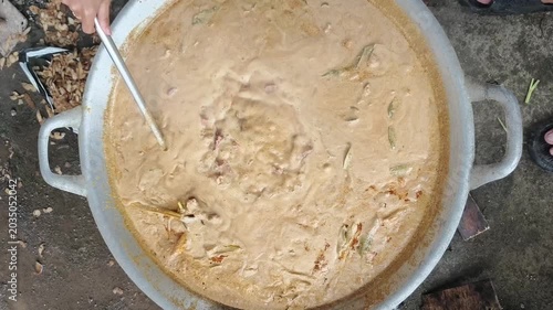 dough in a pan