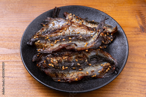 焼きししゃも味醂干し