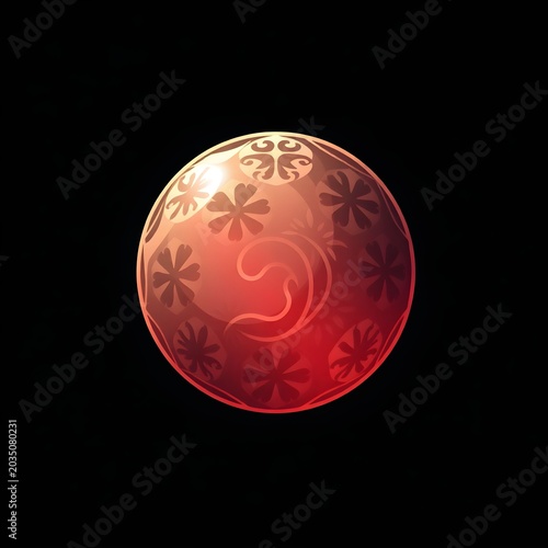 earth and moon