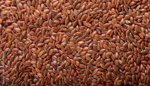Flaxseed Grains Background And Texture