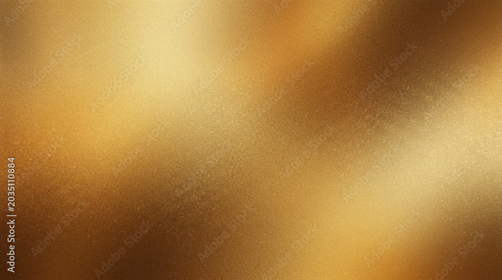 Fototapeta premium Golden metallic texture background blurred and gradient in color