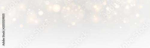 Canvastavla Magical glowing yellow dust sparkle effect on transparent abstract festive cinematic background glow atmosphere