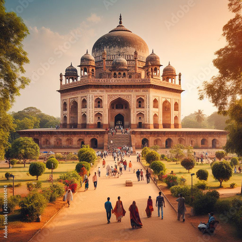 taj mahal in agra india