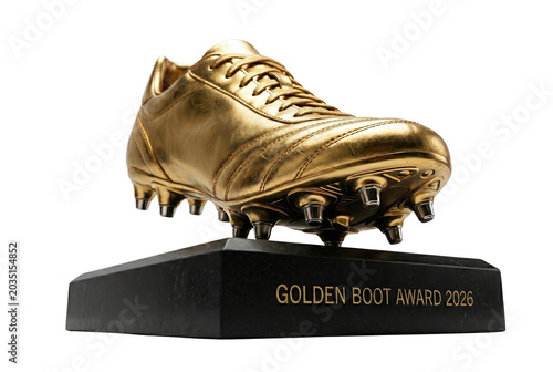 Photos Golden boot award 2026 soccer trophy