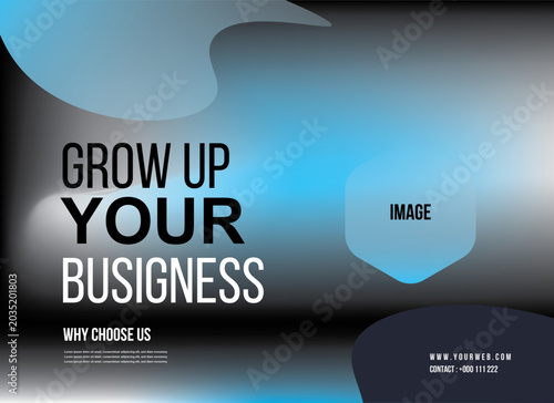 Grow up Your Business Vector Design Template 2026