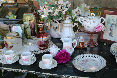 Stand brocante et vide grenier 