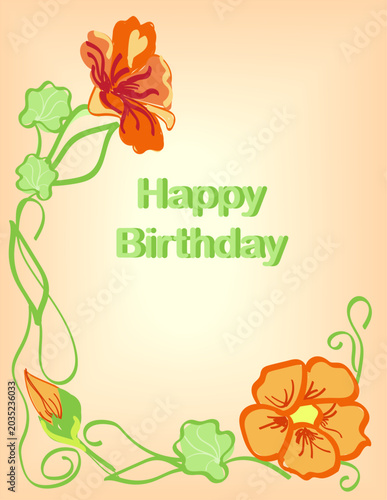 Vector floral arrangements on a delicate background. Templates for greetings, invitations, and weddings. Greeting card for birthday or celebration.

