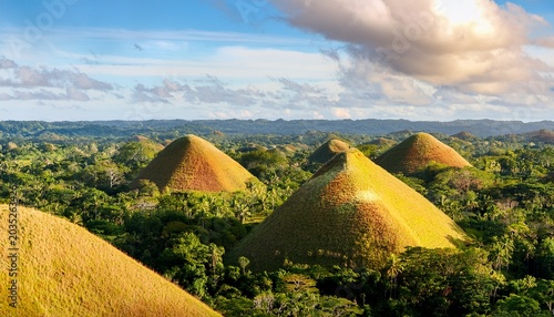 Chocolate Hills In Bohol