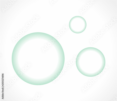 abstract background with bubbles