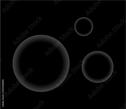 the moon in the dark
