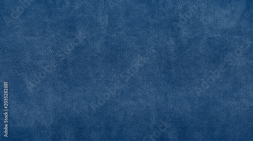Fotografía Blue leather texture, a detailed background with a grainy, mottled surface