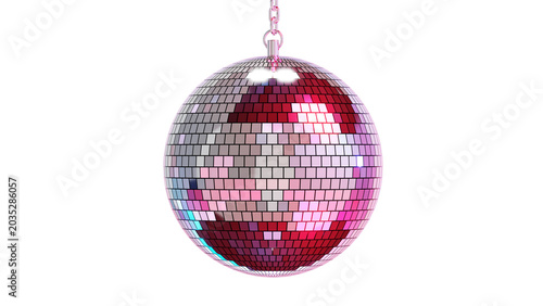 disco ball 3D rendering