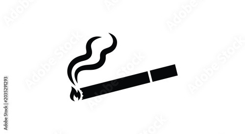 Foto smoking cigarette silhouette smoke tobacco addiction health danger habit black w