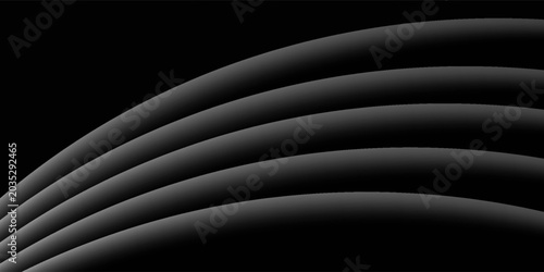 Fotografie abstract Illustration. luxurious black line background