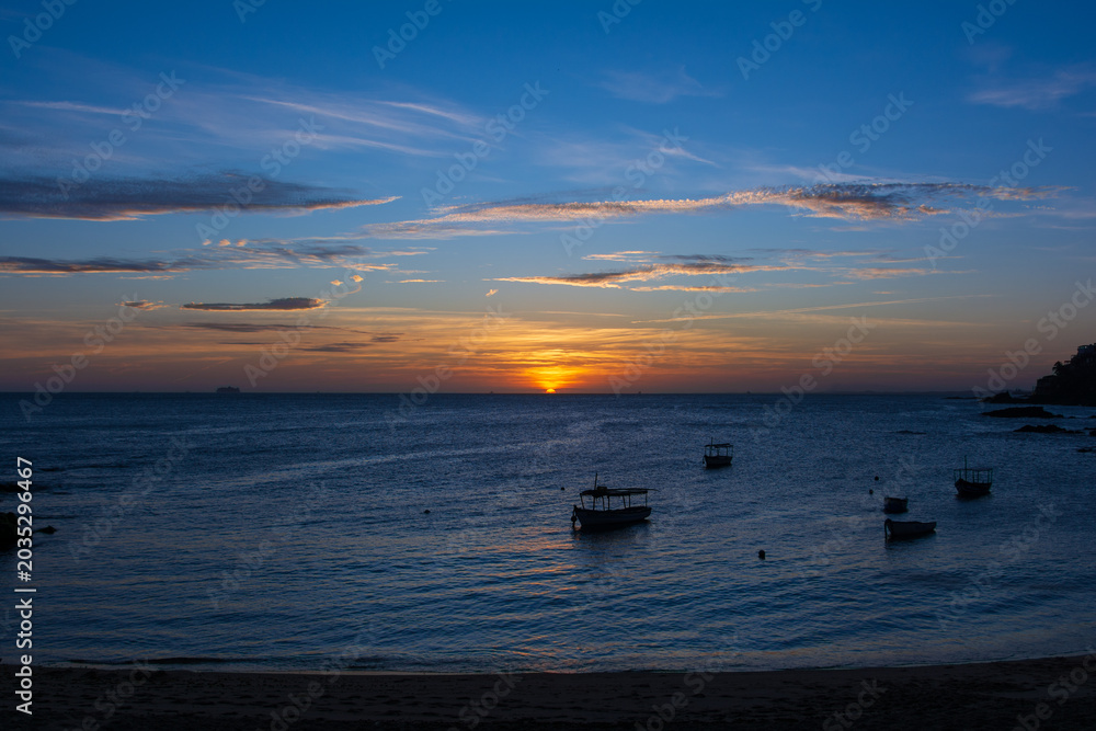 Obraz premium Sunset at Sea