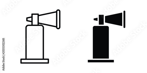 Tablou pe pânză Air horn icon design, web, UI. Vector illustration, EPS10.