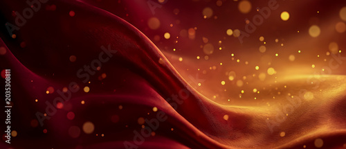 Premium Crimson Amber Silk Gradient Abstract Background for Luxury Branding and Cinematic Hero Sections