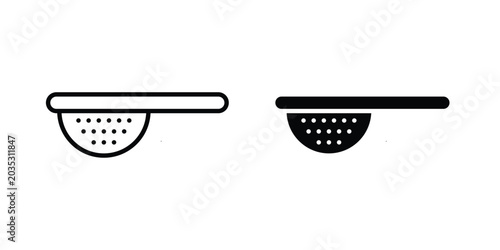 Tableau sur toile sieve icon design, web, UI. Vector illustration, EPS10.