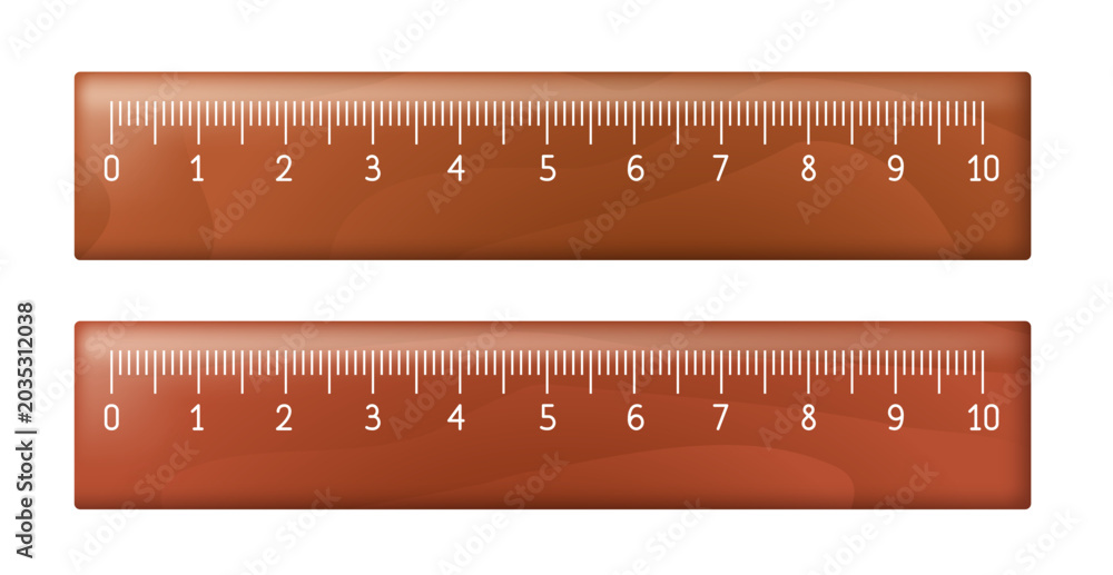 Photography Yardstick icon set