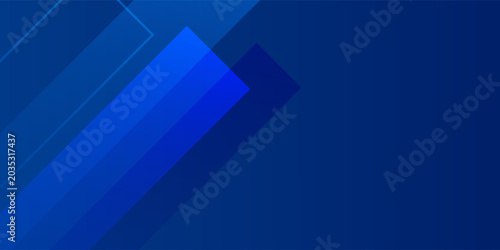 Abstract blue background with rectangle shapes