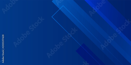 Abstract blue rectangle simple shapes background light geometric lines