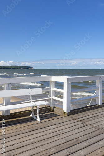 Sopot pier in the Gulf of Gdańsk in the Baltic Sea, Sopot, Poland