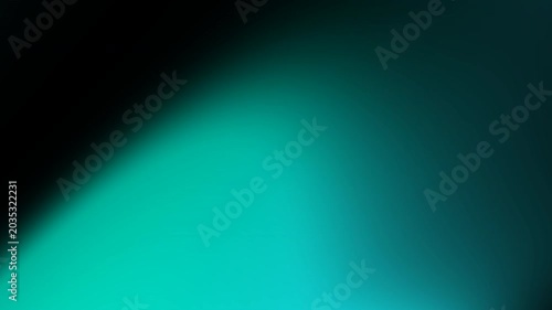 Fresh mint green light leak overlay featuring gentle sweeping movement across dark background for subtle cinematic transitions and elegant visual effects 4K UHD