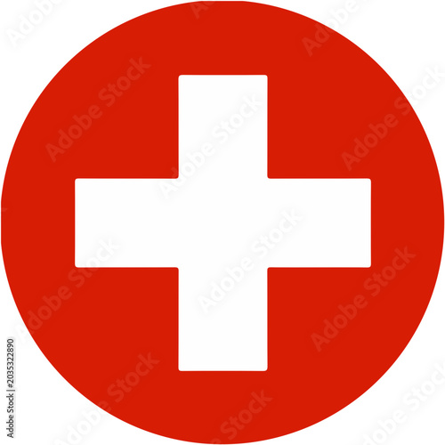 Swiss Flag Emblem