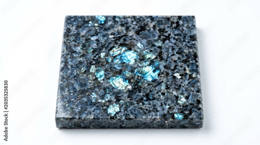 Fototapeta premium Close-up of labradorite stone texture.