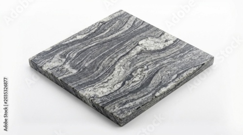 Gray marble stone square tile surface.
