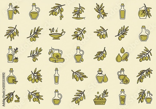 Olive Grove Harvest: A Golden Collection