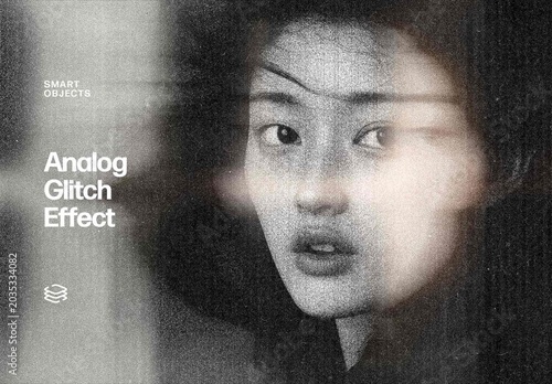 Bad Scan Photo Effect – Distortion for Album Cover & Social Media (PSD)
