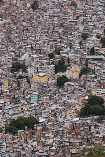 Favela la Rocinha Rio de Janeiro, Brasil 