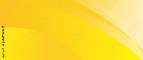 Quadro su tela Yellow color background abstract art vector