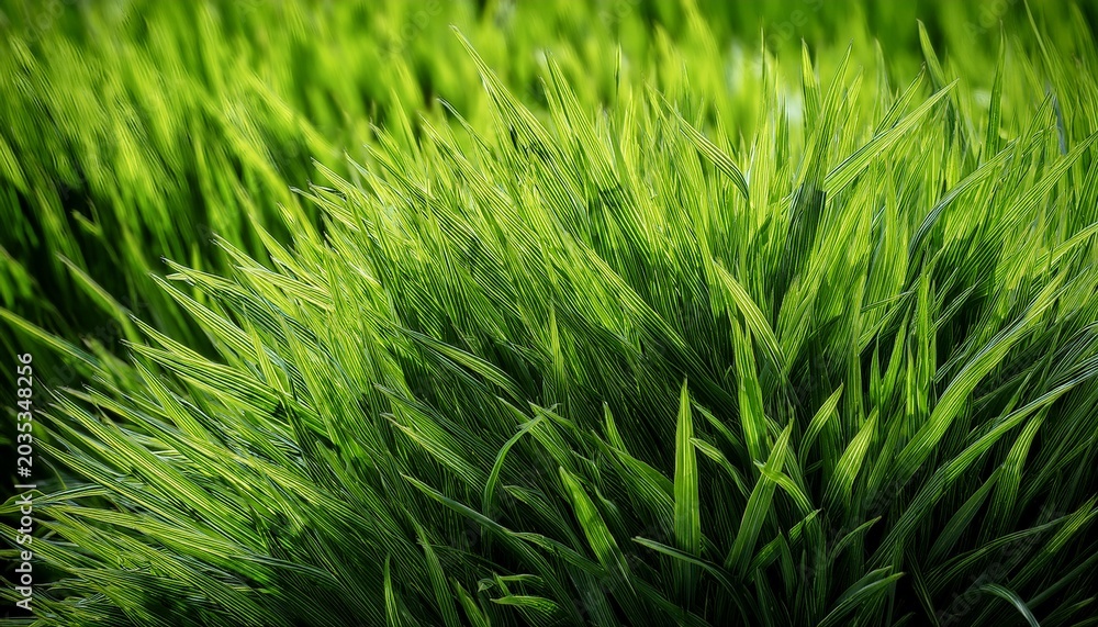Fototapeta premium Rich Texture Of Manicured Green Grass
