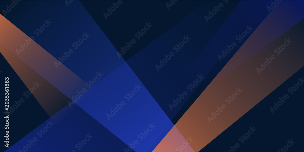 Obraz premium Modern dark blue paper background with dark 3d layered line triangle texture in elegant website or textured paper design
