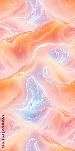 Seamless abstract summer wave pattern with subtle texture, pattern, ||summer