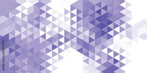 Seamless monochrome gray triangle halftone pattern with repeating geometric grid background design