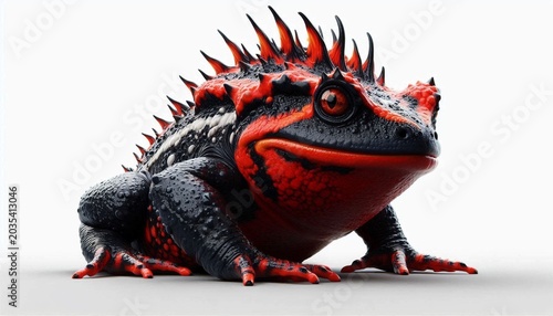 An AI generate big toad
