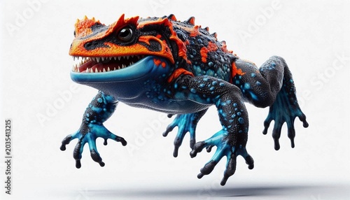 An AI generate big toad