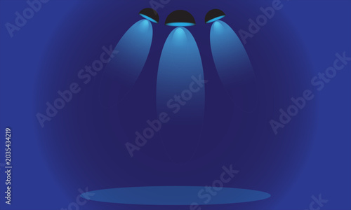 Minimal Futuristic  Spotlight Gradiant  Effect Background  Illustration