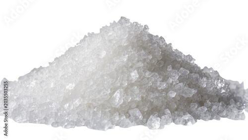 Bild auf Leinwand Coarse sea salt crystals pile
