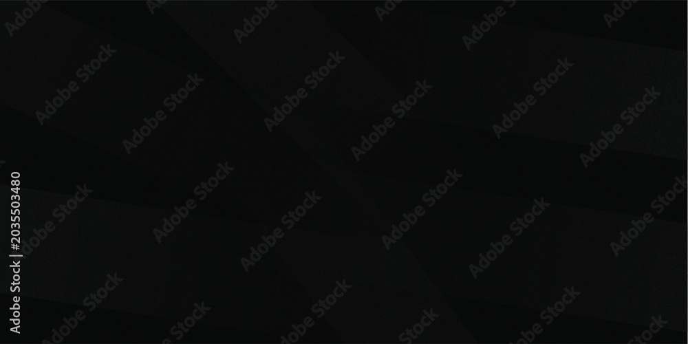 Obraz premium Modern black white abstract background. Minimal. Gradient. Dark grey banner with geometric shapes, lines, stripes, triangles. Design. Futuristic. Cut paper or metal effect.vector eps10