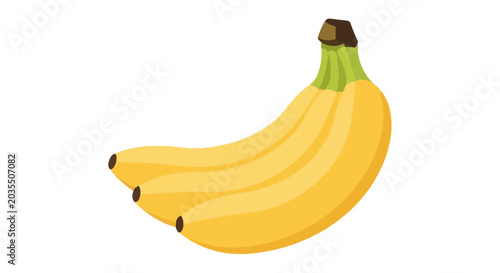 Fotografie Bunch of yellow bananas fruit.