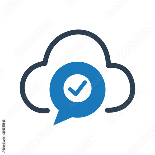 Cloud support icon